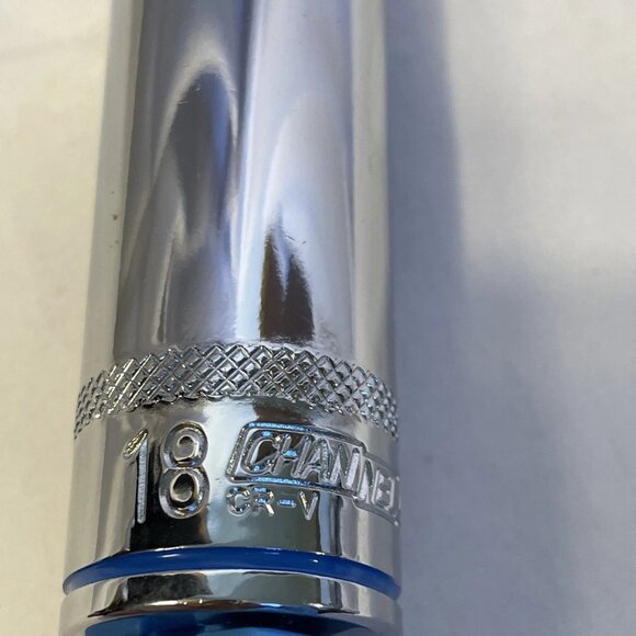 CHANNELLOCK 18 mm x 3/8" Drive Metric Deep Socket 6 Point Chan Nel Lock 389366 - Picture 5 of 10